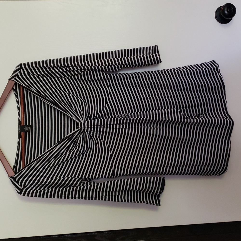 Whbm striped top
